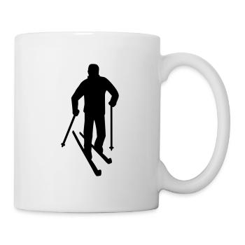 Langlauf - Tasse - Weiß - Rechts