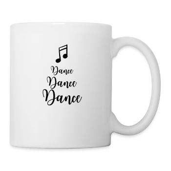 dance dance dance - Zouk Kizomba T-Shirt - Mug - white - Right