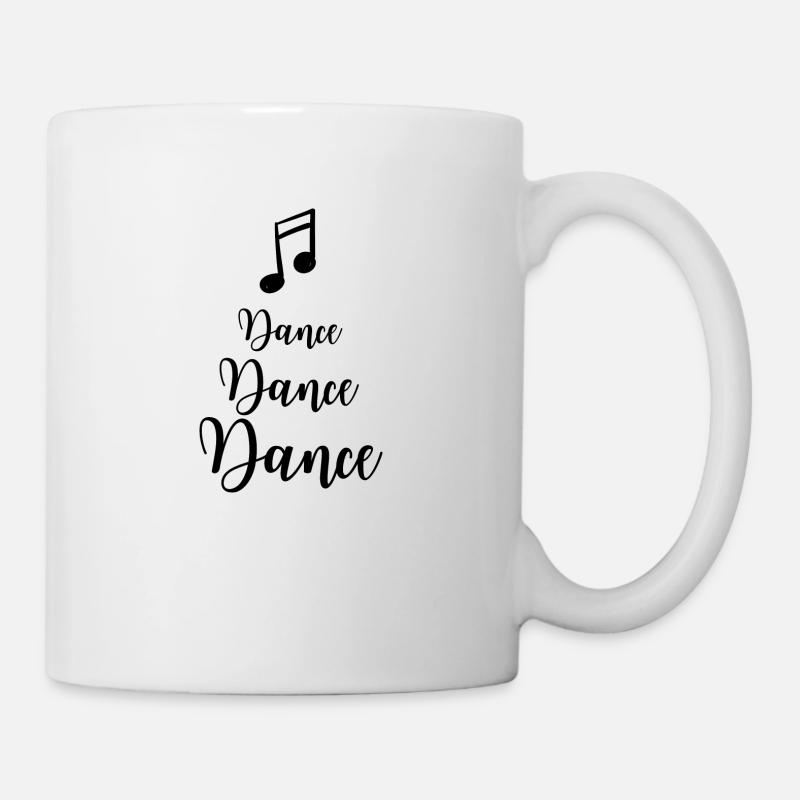 danse danse danse - Zouk Kizomba T-Shirt - Mug blanc - blanc