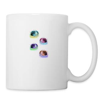 guinea pig,graffiti,painting,colorful,pop-art - Mug - white - Right