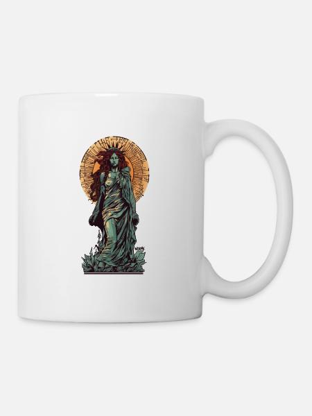 Lady Liberty - Tasse - Weiß