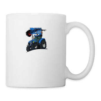 Beautiful Blue - Mug blanc - blanc - Droite