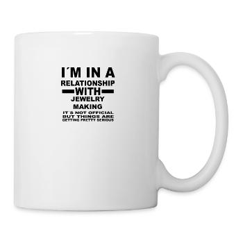 relationship with JEWELRY MAKING - Tasse - Weiß - Rechts