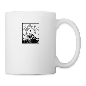 Montagne - Mug blanc - blanc - Droite