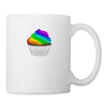 Cupcake - Tasse - Weiß - Rechts
