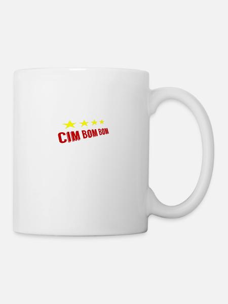 Cim Bom Bom Logo - Tasse - Weiß