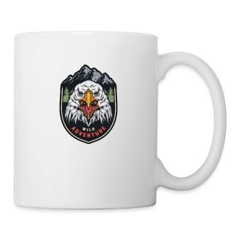 Aventures sauvages - Mug blanc - blanc - Droite
