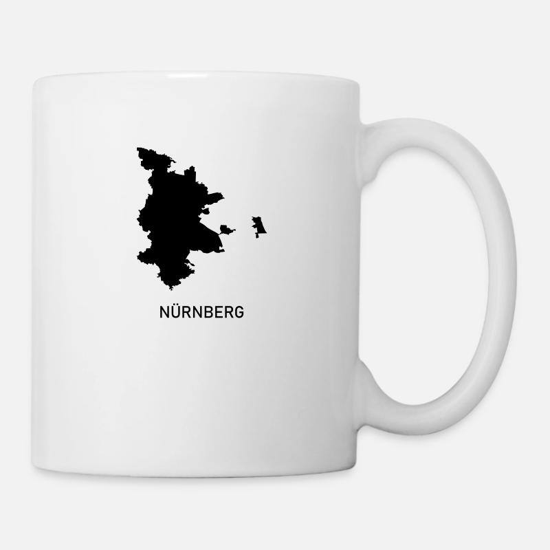 Nürnberg - Tasse - Weiß