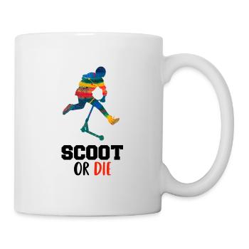 Scoot or die - Mug - white - Right
