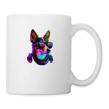 Basenji Chiens Basenjis - Mug blanc - blanc - Droite