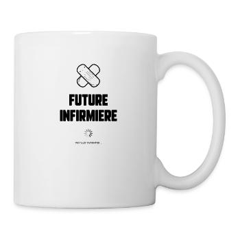 Future infirmière - Mug blanc - blanc - Droite