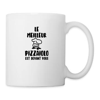 Le meilleur pizzaiolo - Mug blanc - blanc - Droite