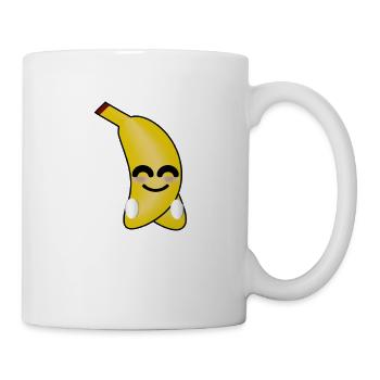Drôle de banane - Mug blanc - blanc - Droite