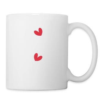 FATHER's DAY. HAPPY BIRTHDAY DAD. DAD. FEAST. HEART - Mug - white - Right