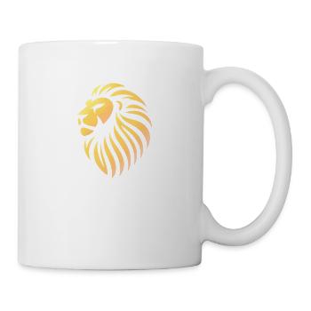 Lion - Tête de Lion - Le Roi des Bêtes - Tête de Lion - Mug blanc - blanc - Droite