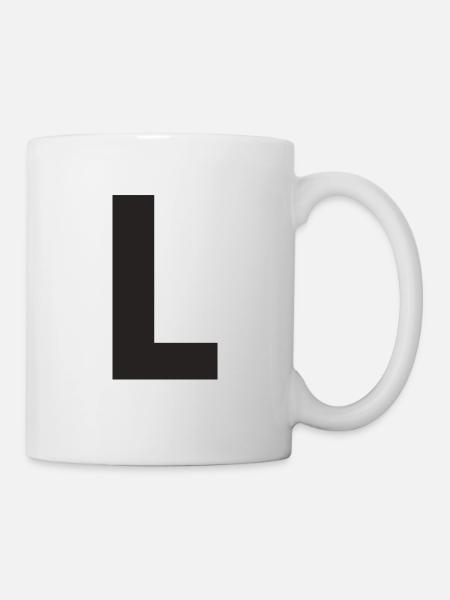 L - Mug - white
