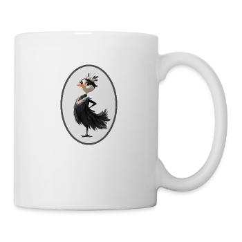Nachtigall - Tasse - Weiß - Rechts