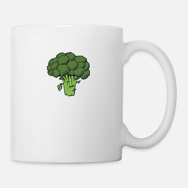 brocoli - Mug blanc - blanc