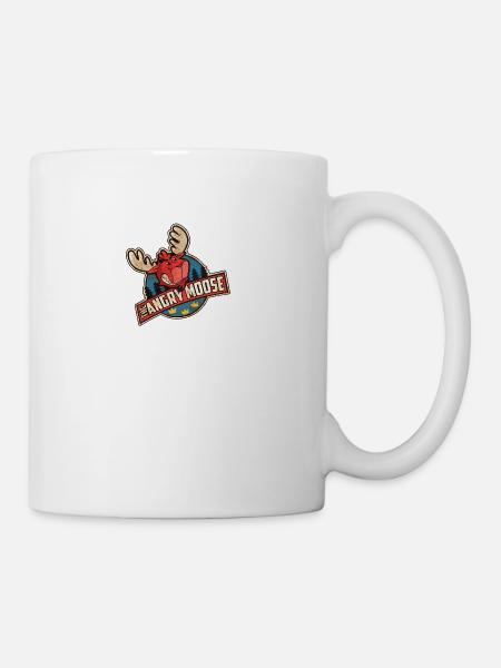 THE ANGRY MOOSE - Foodtruck - Tasse - Weiß