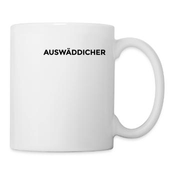 Auswäddicher - montserrat - Tasse - Weiß - Rechts