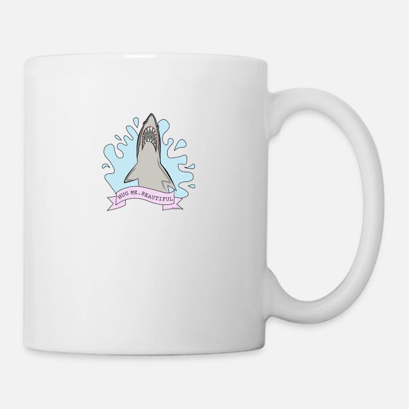 Hug me, Belle | Mode animaux - Mug blanc - blanc