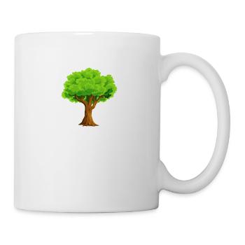 Baum - Tasse - Weiß - Rechts