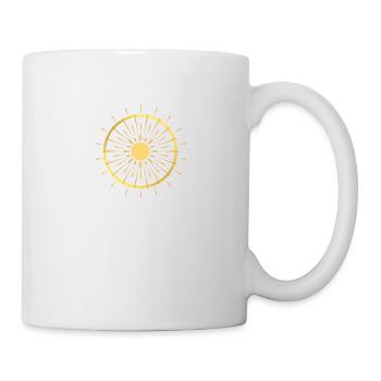 Sonnenschein - Tasse - Weiß - Rechts
