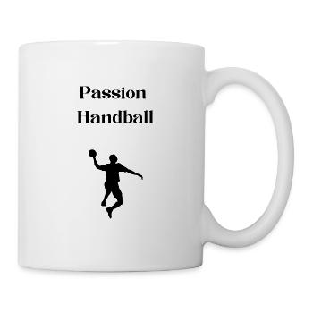 Passion Handball - Mug - white - Right