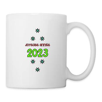 HAPPY NEW YEAR. NEW YEAR'S EVE. NEW YEAR - Mug - white - Right