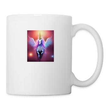 Einhorn - Tasse - Weiß - Rechts