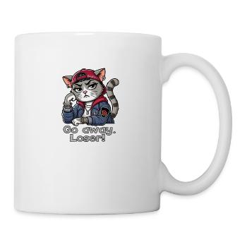 Gehen Sie weg. Verlierer! - Tasse - Weiß - Rechts