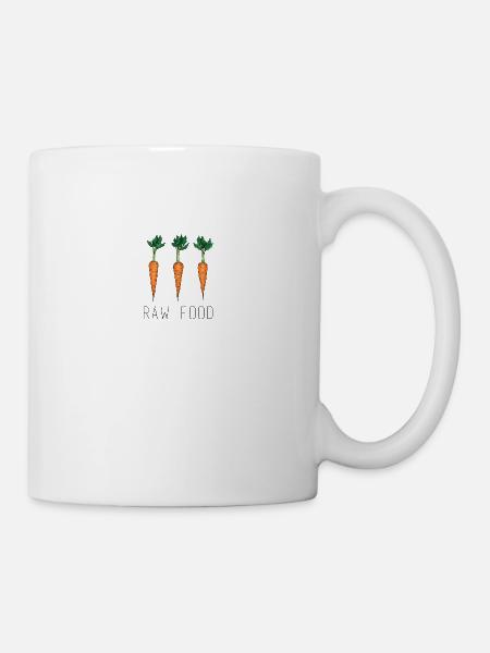 Raw food png - Mug - white