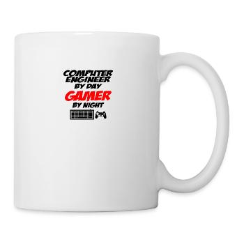 Computer engineer gamer - Mug - white - Right
