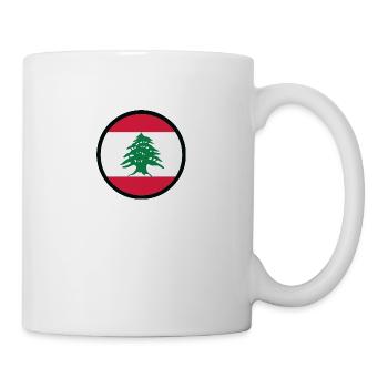 Im Zeichen des Libanon - Tasse - Weiß - Rechts