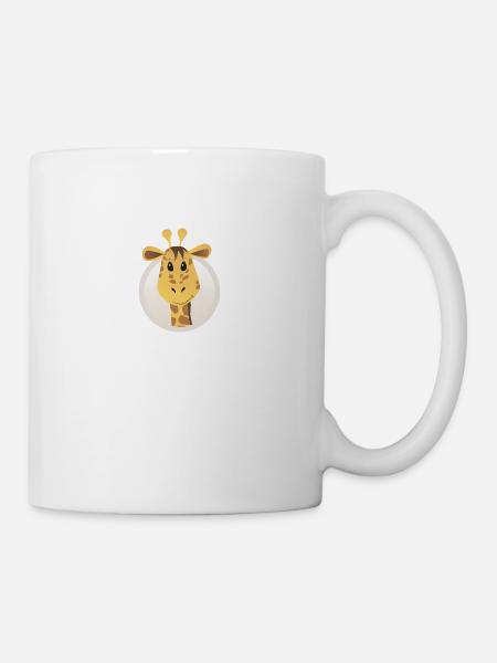 girafe - Mug blanc - blanc