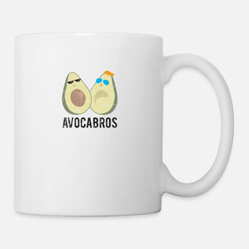 Fruits / fruits: avocat - Avocabros - BFF - Mug blanc - blanc