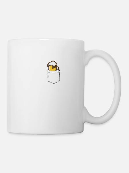 Beer bag - Tasse - Weiß