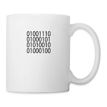 Nerd - Tasse - Weiß - Rechts