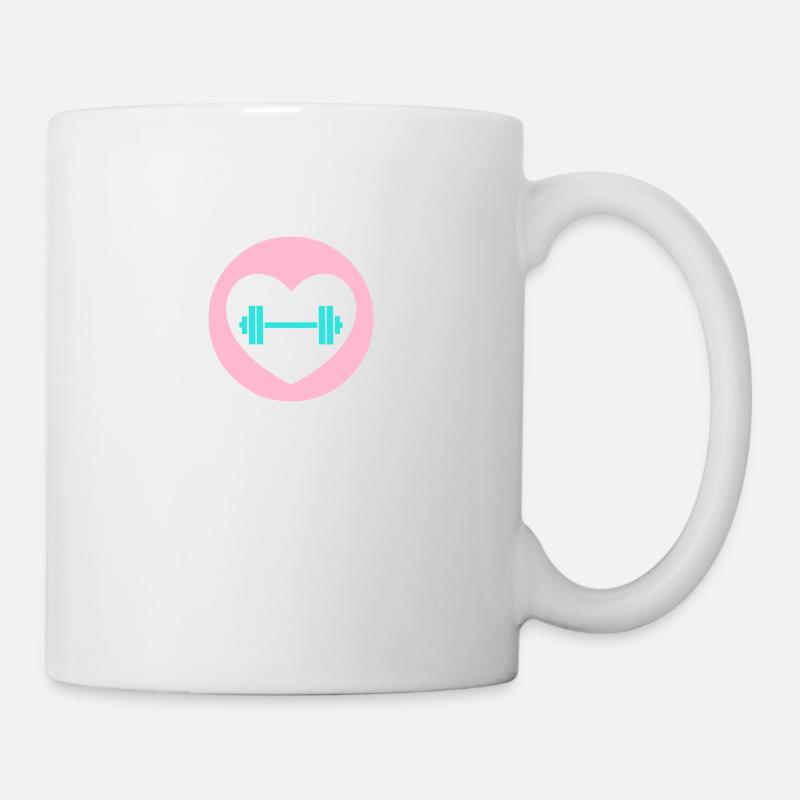 workout - Mug - white