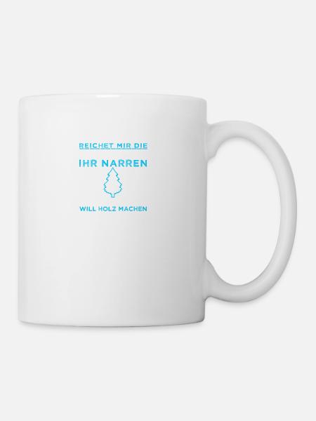HOLZ KÖNIG - Tasse - Weiß