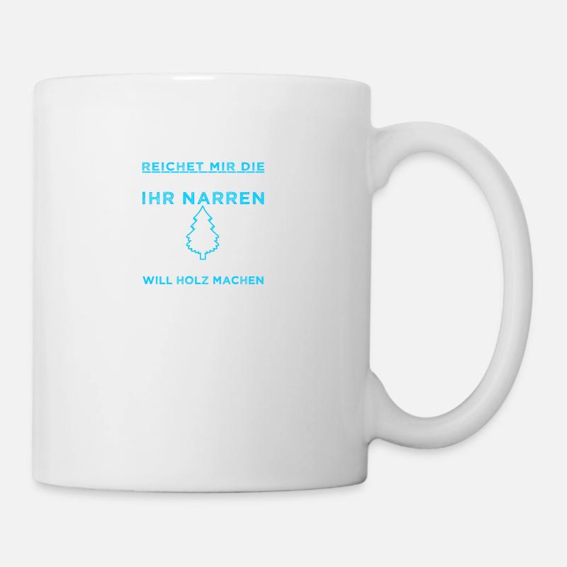 HOLZ KÖNIG - Tasse - Weiß