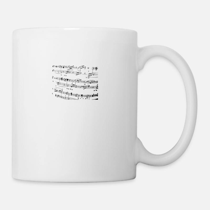 musique - Mug blanc - blanc