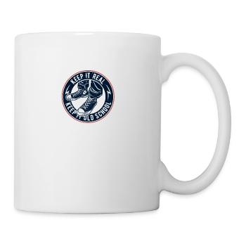 Keep It Oldschool - Tasse - Weiß - Rechts