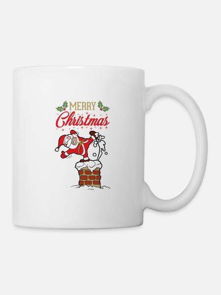 Weihnachtsmann - Tasse - Weiß