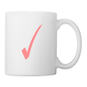 Check mark color Customizable - Mug - white - Right
