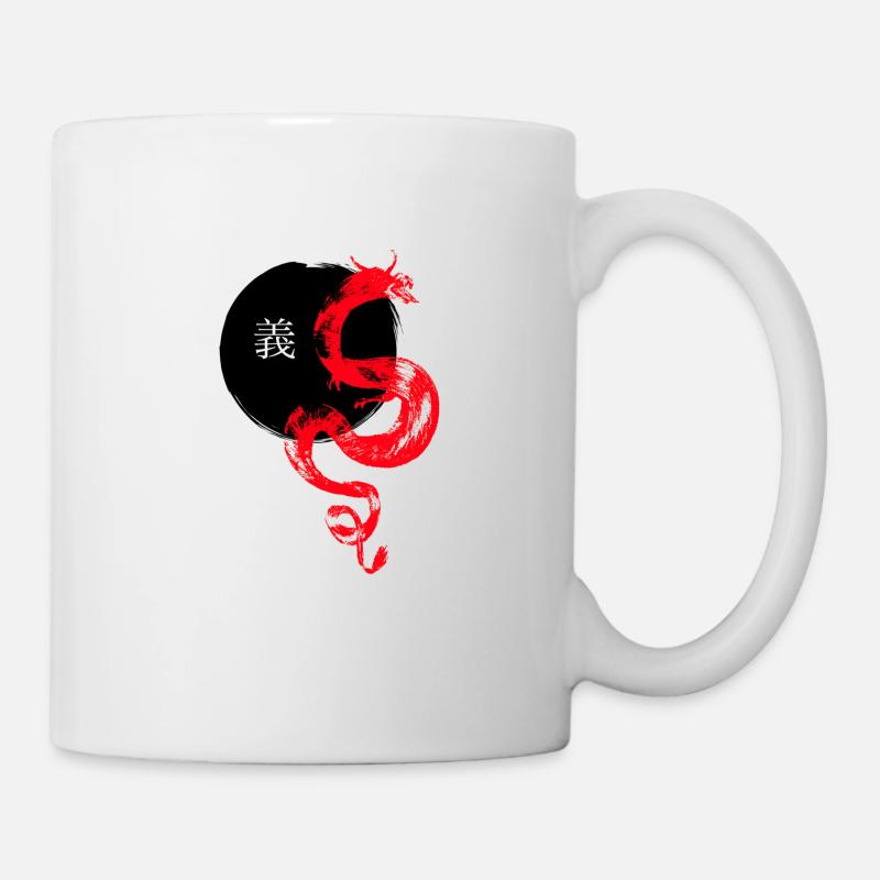 Dragon Chinois - Mug blanc - blanc