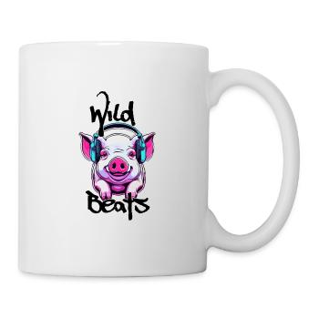 Headphones / Audio / Music / Sound / Cool - Mug - white - Right