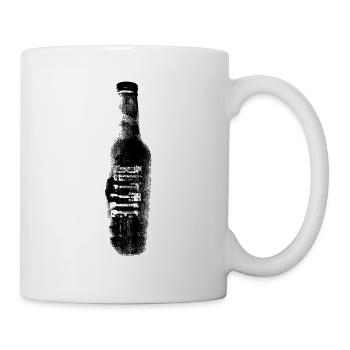 Bierflasche Bottle - Tasse - Weiß - Rechts