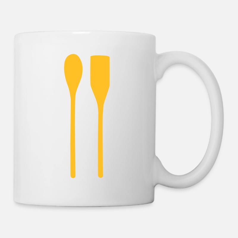 kochen - Tasse - Weiß