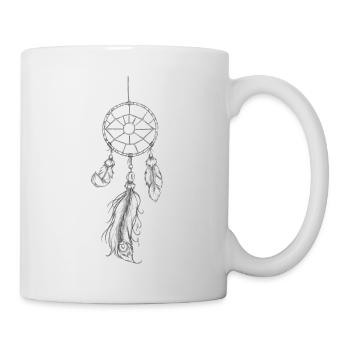 ATTRAPPE REVE 1 - Mug blanc - blanc - Droite
